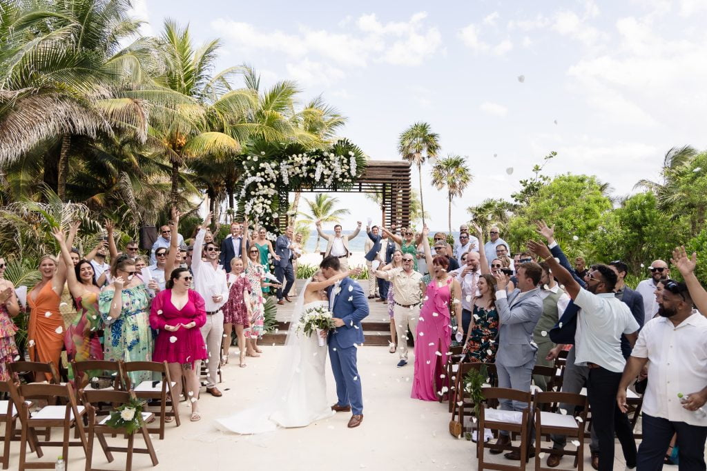 Destination Wedding at Hotel UNICO 2087 Riviera Maya Mexico