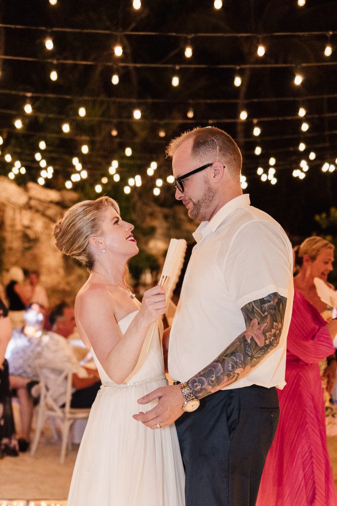 Destination Wedding at hotel Xcaret Arte in Mexico.