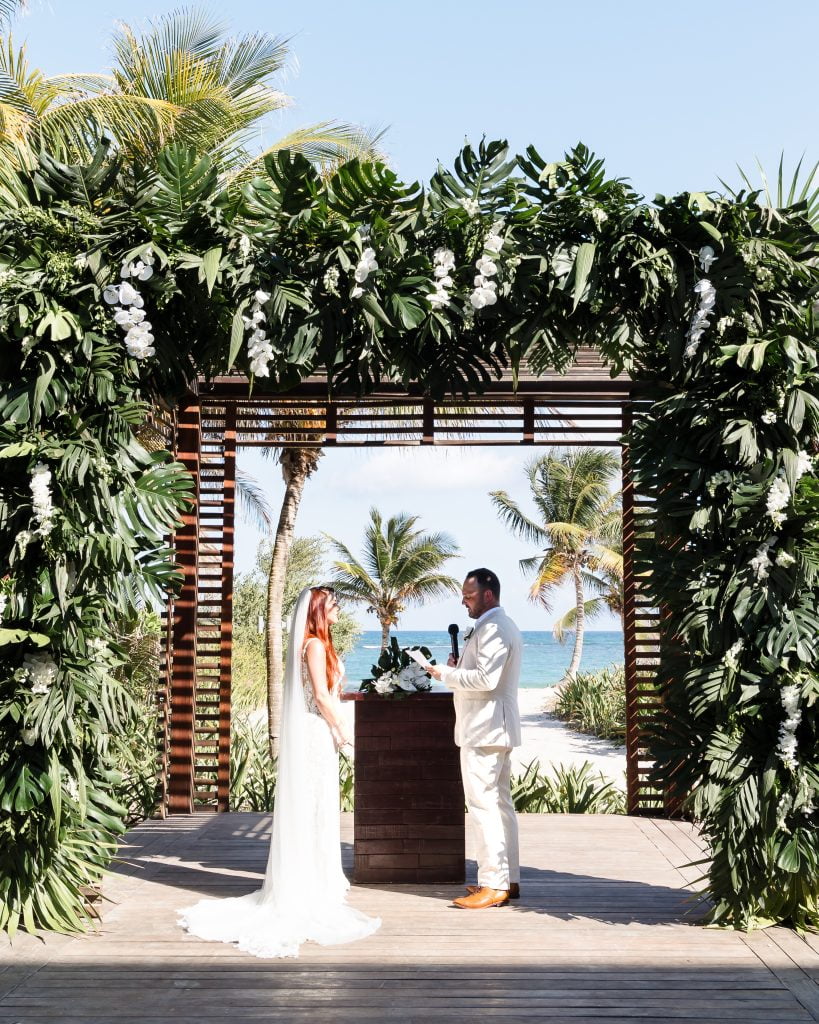 Destination Wedding at Hotel UNICO 2087 Riviera Maya Mexico