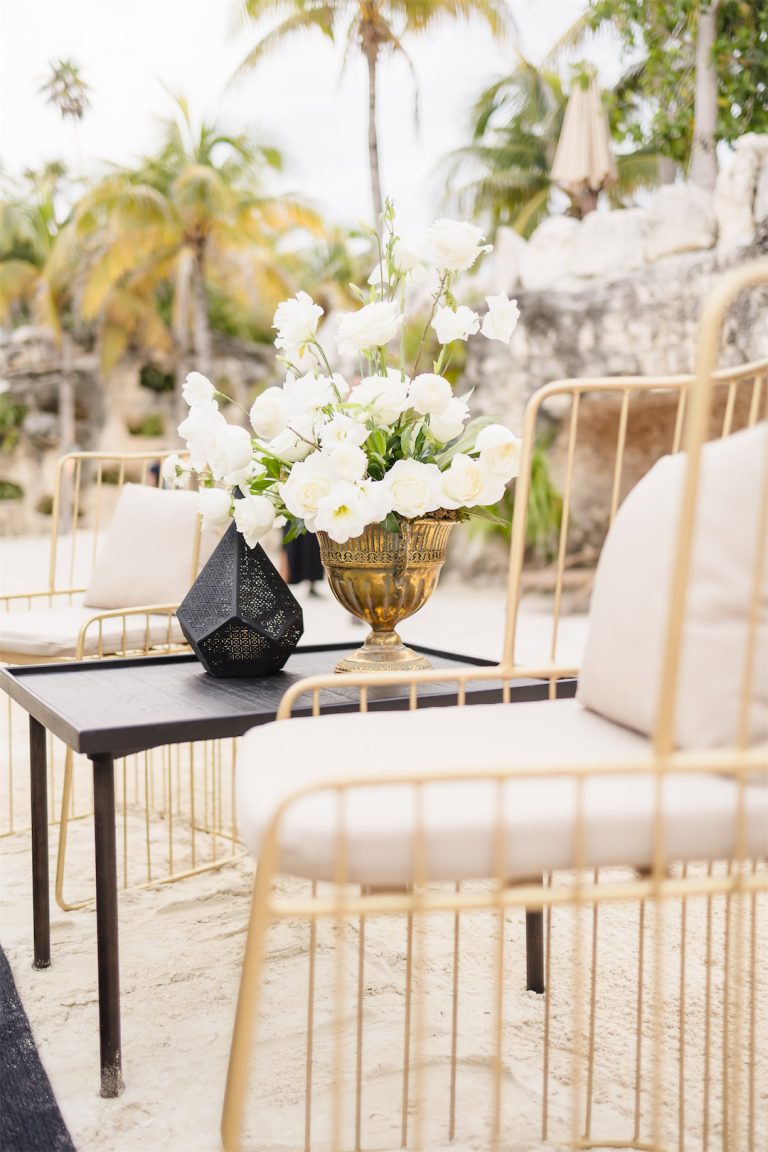 Riviera Wedding Studio. Wedding Reception Details at Hotel Xcaret Arte, Mexico